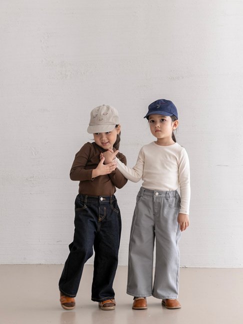 Oatmeal - Korean Children Fashion - #kidzfashiontrend - Celine Round Tee - 11
