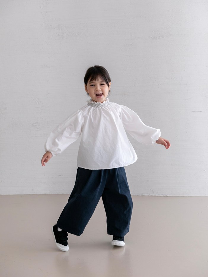 Oatmeal - Korean Children Fashion - #kidzfashiontrend - The King Smock Blouse - 7