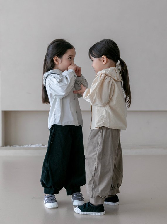 Oatmeal - Korean Children Fashion - #kidzfashiontrend - May Sarah Blouse - 6