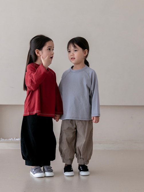 Oatmeal - Korean Children Fashion - #littlefashionista - Kevin Pants - 7