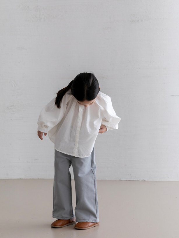Oatmeal - Korean Children Fashion - #littlefashionista - Damian Blouse - 12