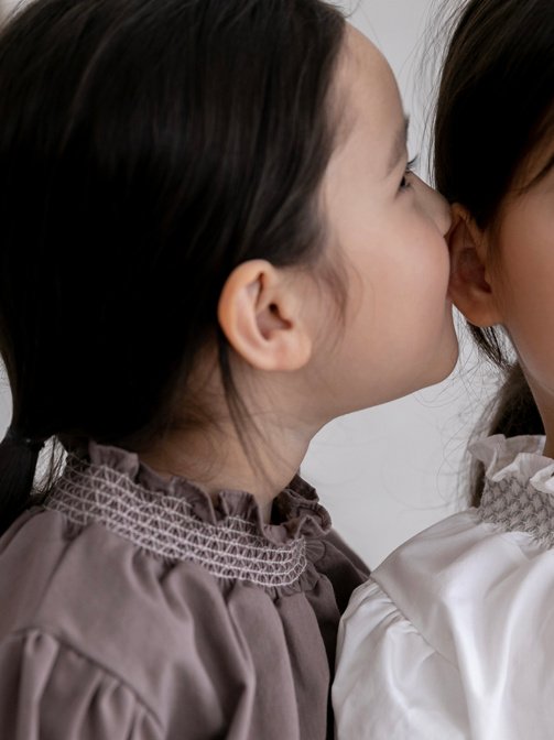 Oatmeal - Korean Children Fashion - #magicofchildhood - The King Smock Blouse - 10