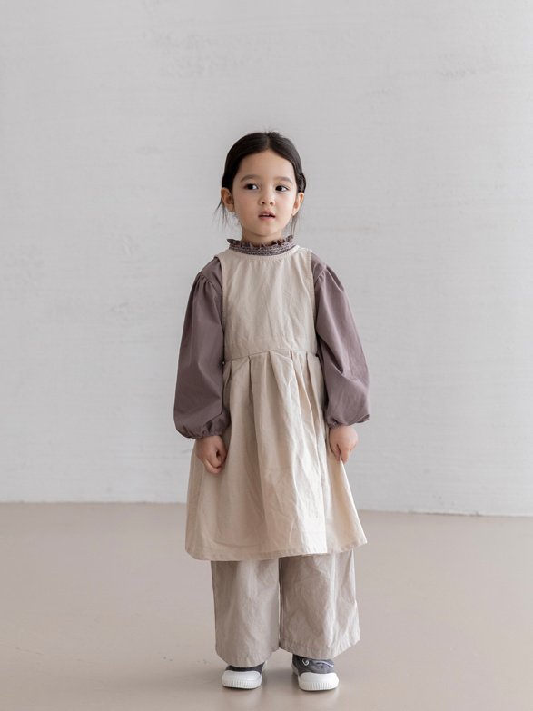 Oatmeal - Korean Children Fashion - #magicofchildhood - East One-piece - 3