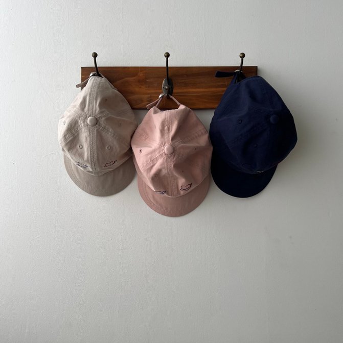 Oatmeal - Korean Children Fashion - #magicofchildhood - Space Ball Cap