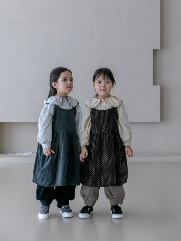 Oatmeal - Korean Children Fashion - #magicofchildhood - Grand One-piece - 11