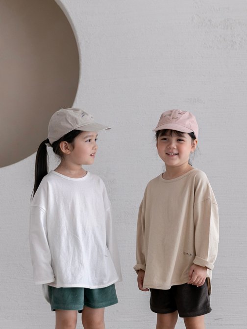Oatmeal - Korean Children Fashion - #magicofchildhood - Emblem Towel Set - 10