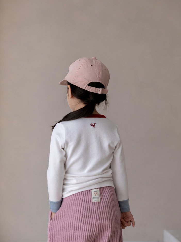Oatmeal - Korean Children Fashion - #minifashionista - Arc Round Tee - 12