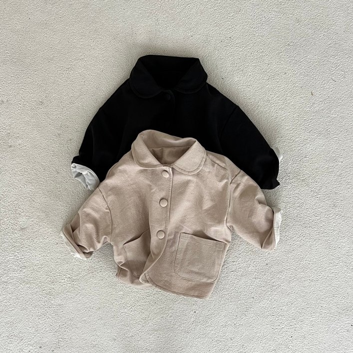 Oatmeal - Korean Children Fashion - #minifashionista - Benjamin Jacket - 8