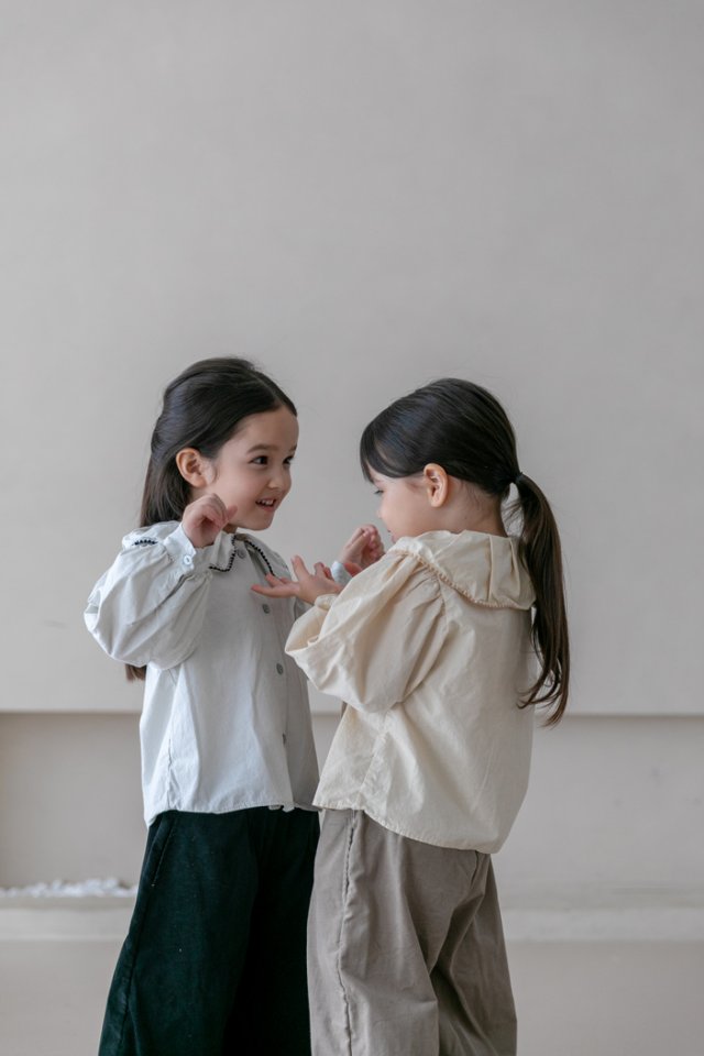 Oatmeal - Korean Children Fashion - #prettylittlegirls - May Sarah Blouse - 11