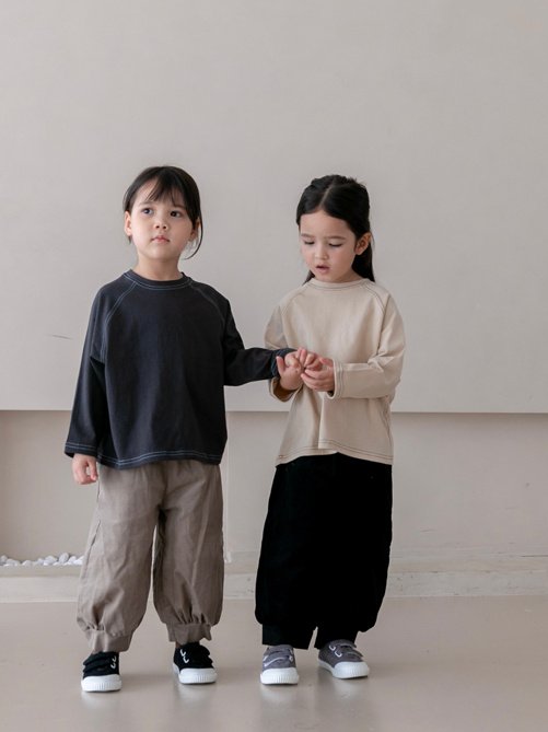 Oatmeal - Korean Children Fashion - #prettylittlegirls - Kevin Pants - 10