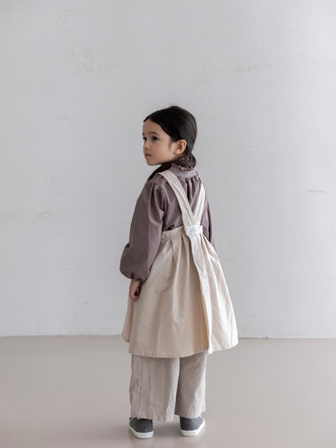 Oatmeal - Korean Children Fashion - #prettylittlegirls - East One-piece - 5