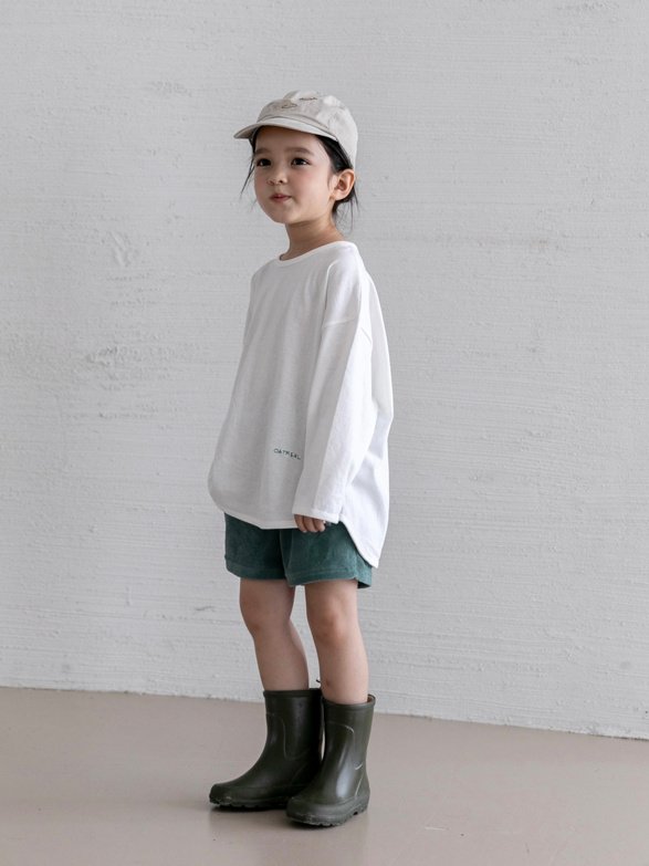 Oatmeal - Korean Children Fashion - #prettylittlegirls - Emblem Towel Set - 12