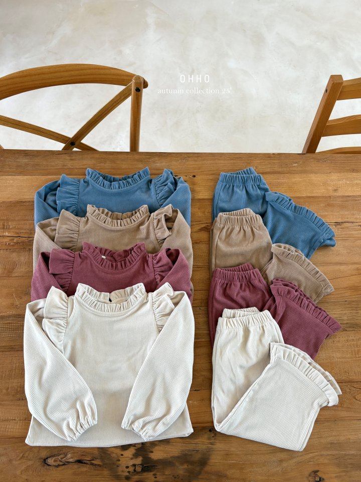 Ohho - Korean Children Fashion - #Kfashion4kids - Soft Corduroy Frill Pants - 5
