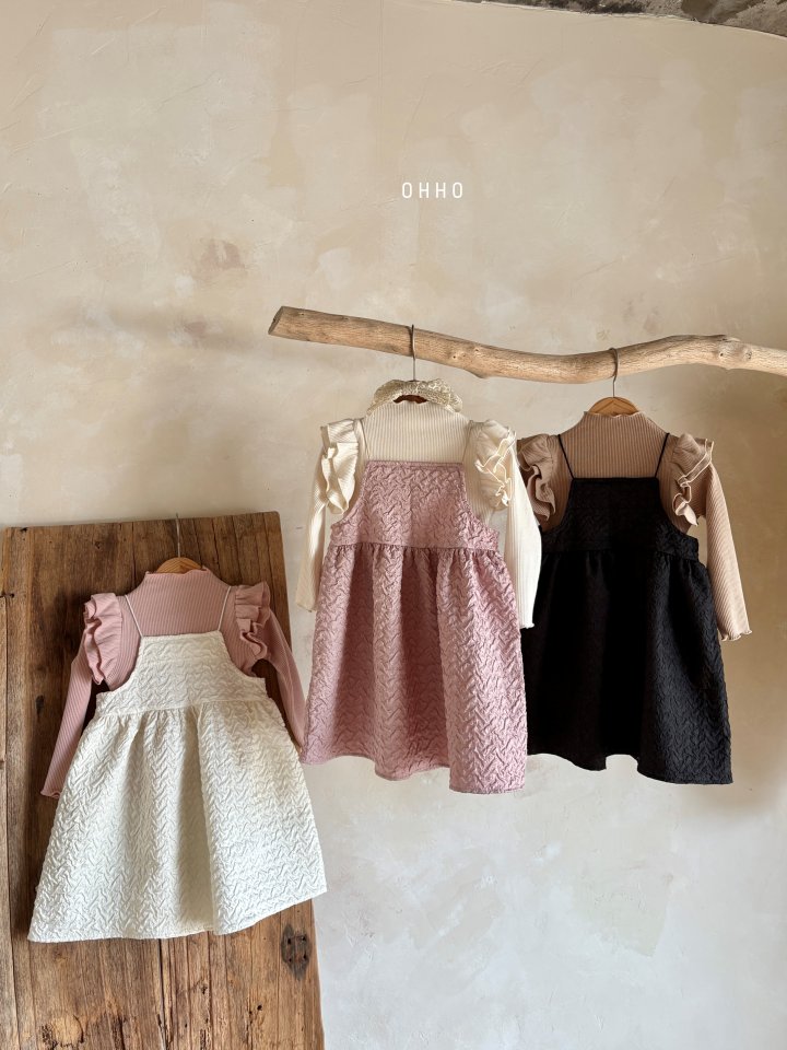 Ohho - Korean Children Fashion - #childrensboutique - Cecil Strap One-piece - 6