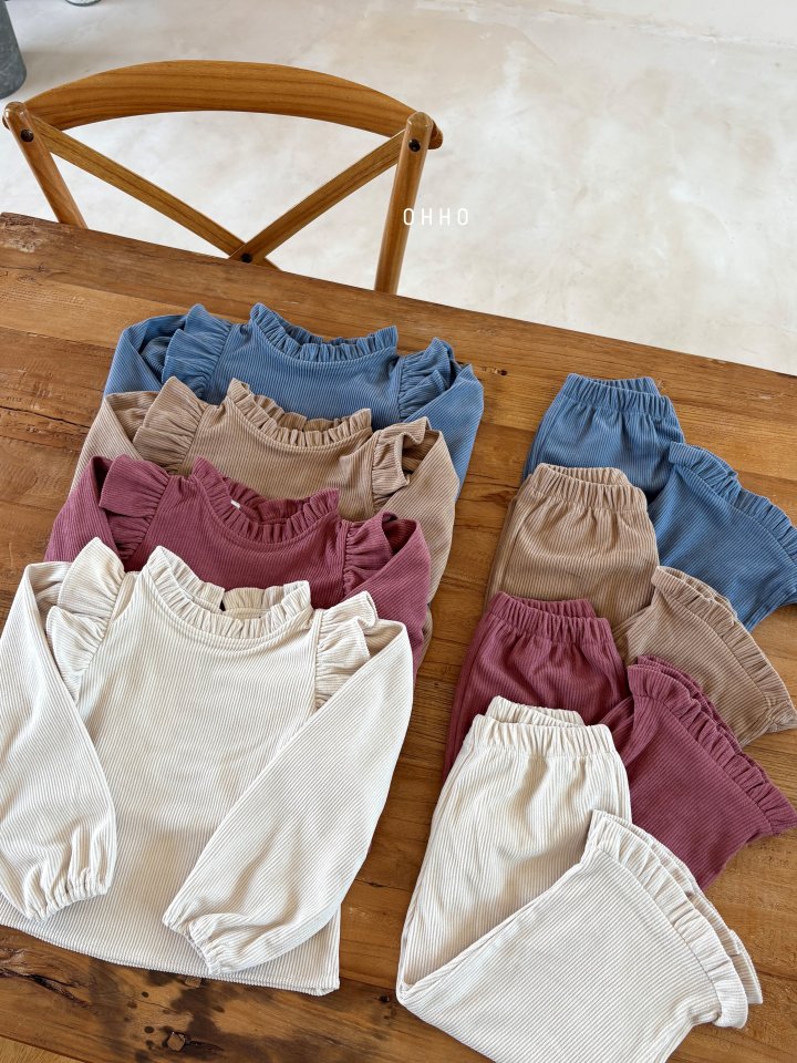Ohho - Korean Children Fashion - #designkidswear - Soft Corduroy Blouse - 5