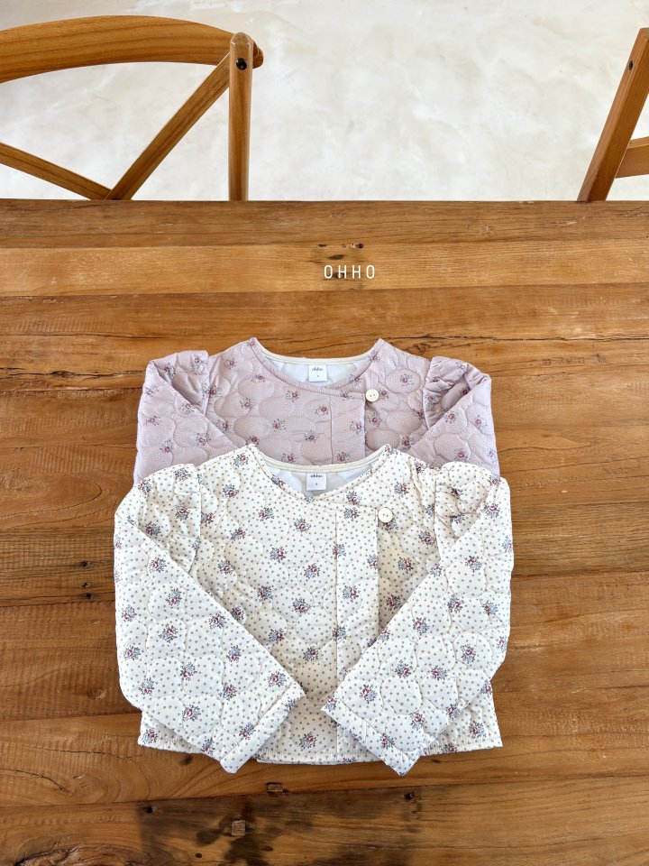 Ohho - Korean Children Fashion - #designkidswear - Jenny Quilted Jacket - 2