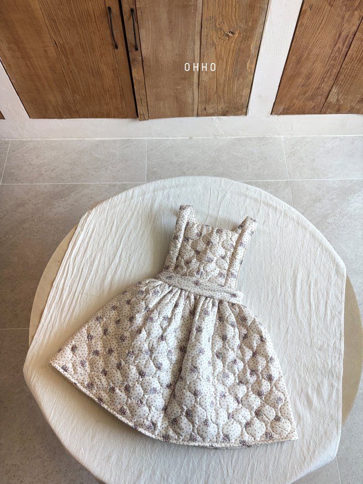 Ohho - Korean Children Fashion - #discoveringself - Jenny Quilted Overalls - 7