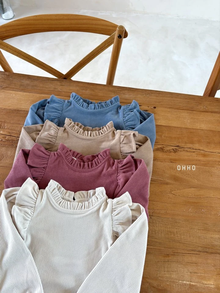 Ohho - Korean Children Fashion - #discoveringself - Soft Corduroy Blouse - 6