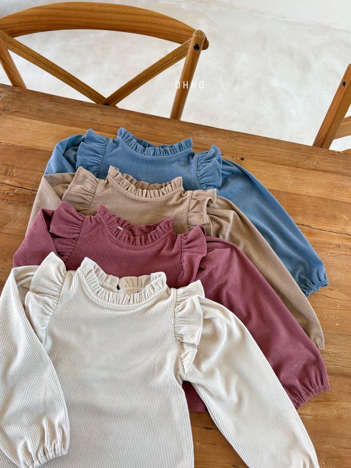 Ohho - Korean Children Fashion - #fashionkids - Soft Corduroy Blouse - 7