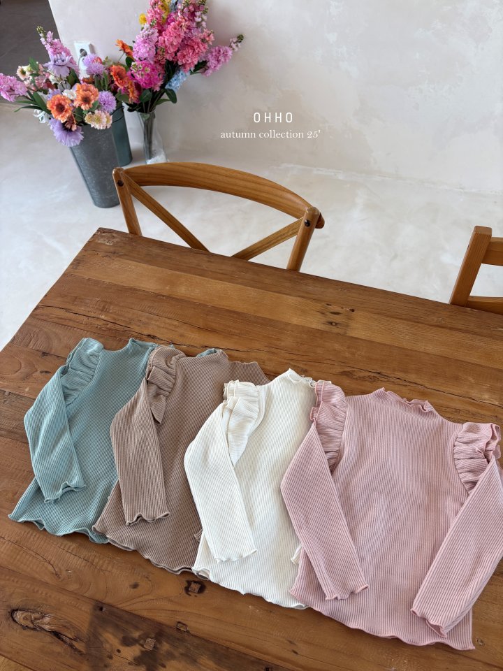 Ohho - Korean Children Fashion - #fashionkids - French Winged Tee - 5