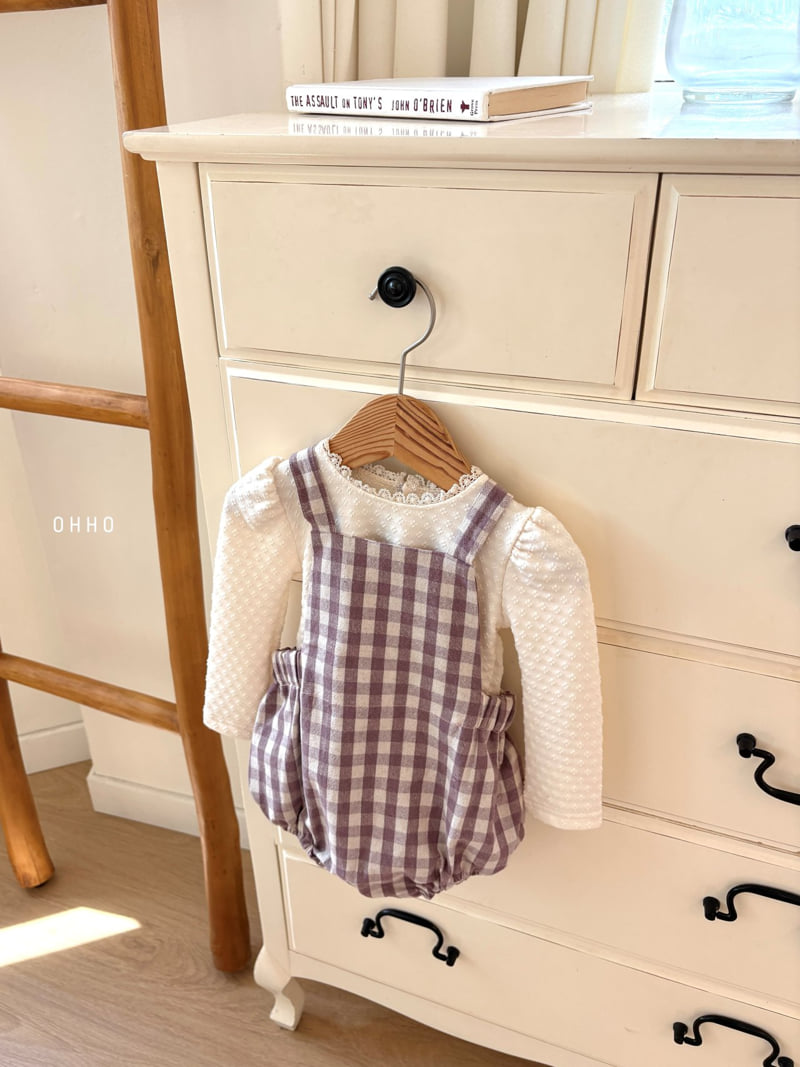 Ohho - Korean Children Fashion - #fashionkids - Prom Lace Puff Tee - 5