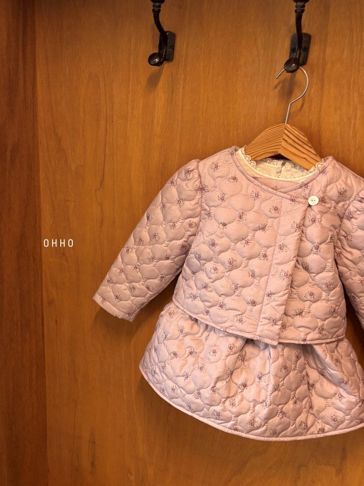 Ohho - Korean Children Fashion - #discoveringself - Jenny Quilted Jacket - 4