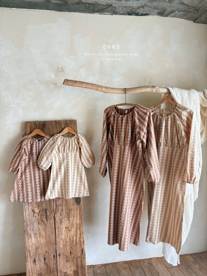 Ohho - Korean Children Fashion - #kidsshorts - French Ethnic One-piece