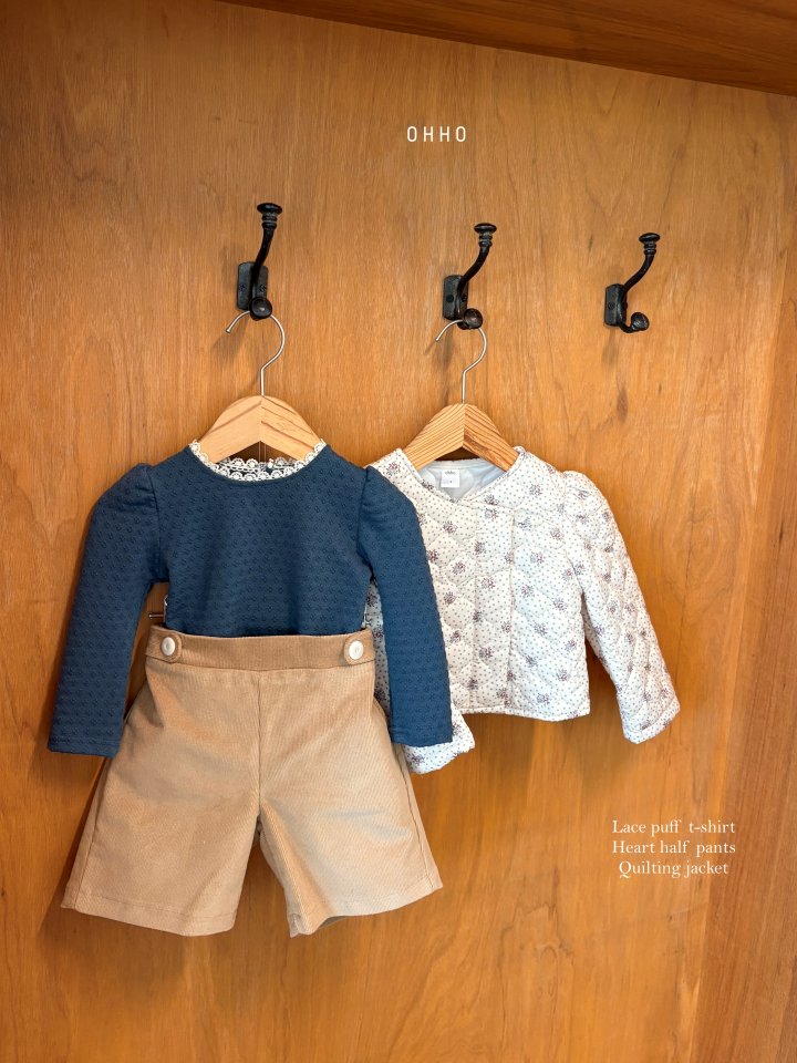 Ohho - Korean Children Fashion - #kidzfashiontrend - Jenny Quilted Jacket - 7