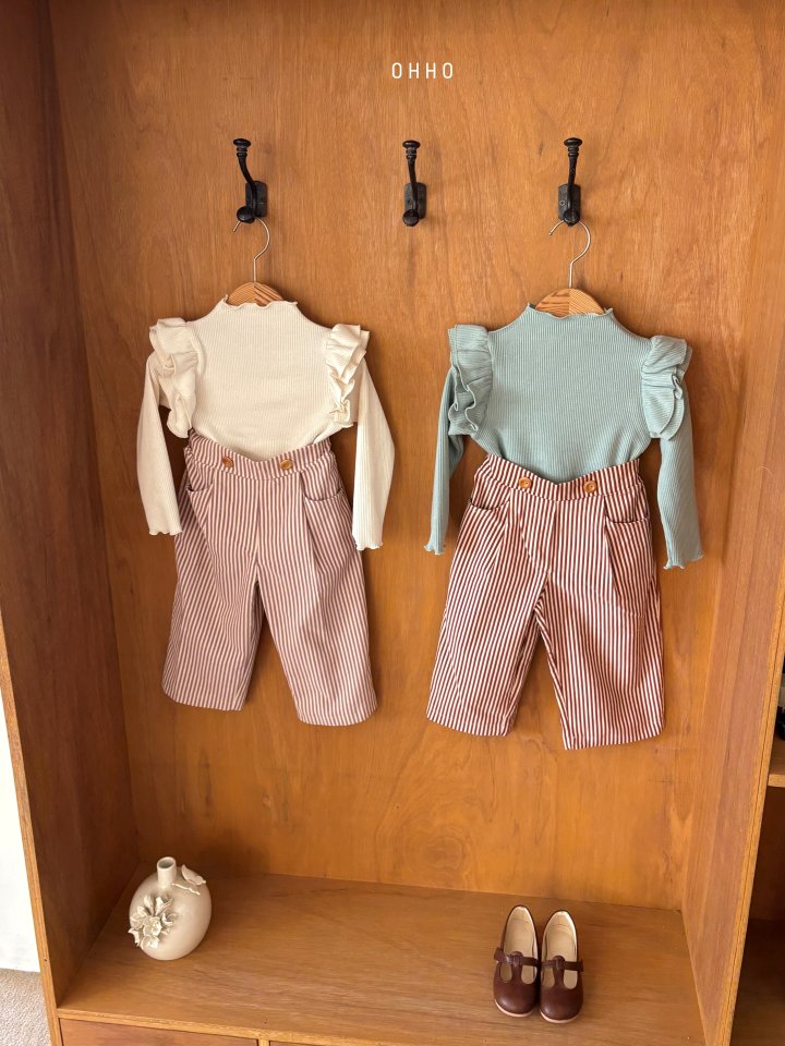 Ohho - Korean Children Fashion - #kidzfashiontrend - Carol Pintuck Pants - 6