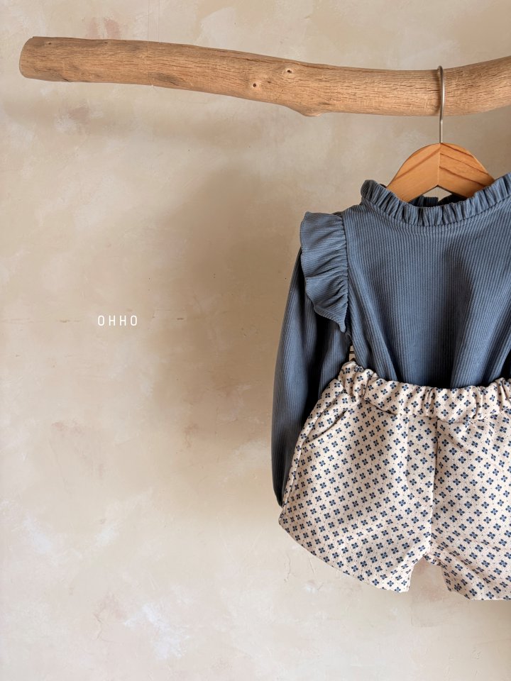 Ohho - Korean Children Fashion - #kidzfashiontrend - Louis Jacquard Pants - 2