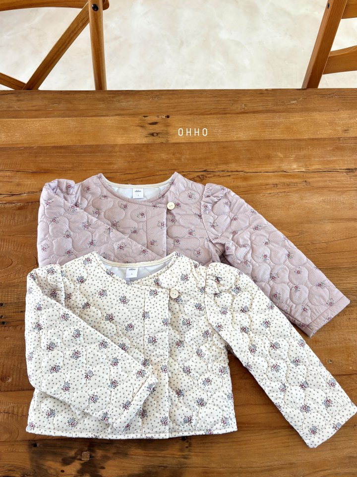 Ohho - Korean Children Fashion - #littlefashionista - Jenny Quilted Jacket - 9