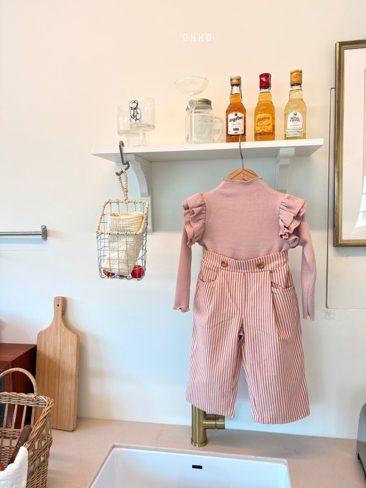 Ohho - Korean Children Fashion - #littlefashionista - Carol Pintuck Pants - 8