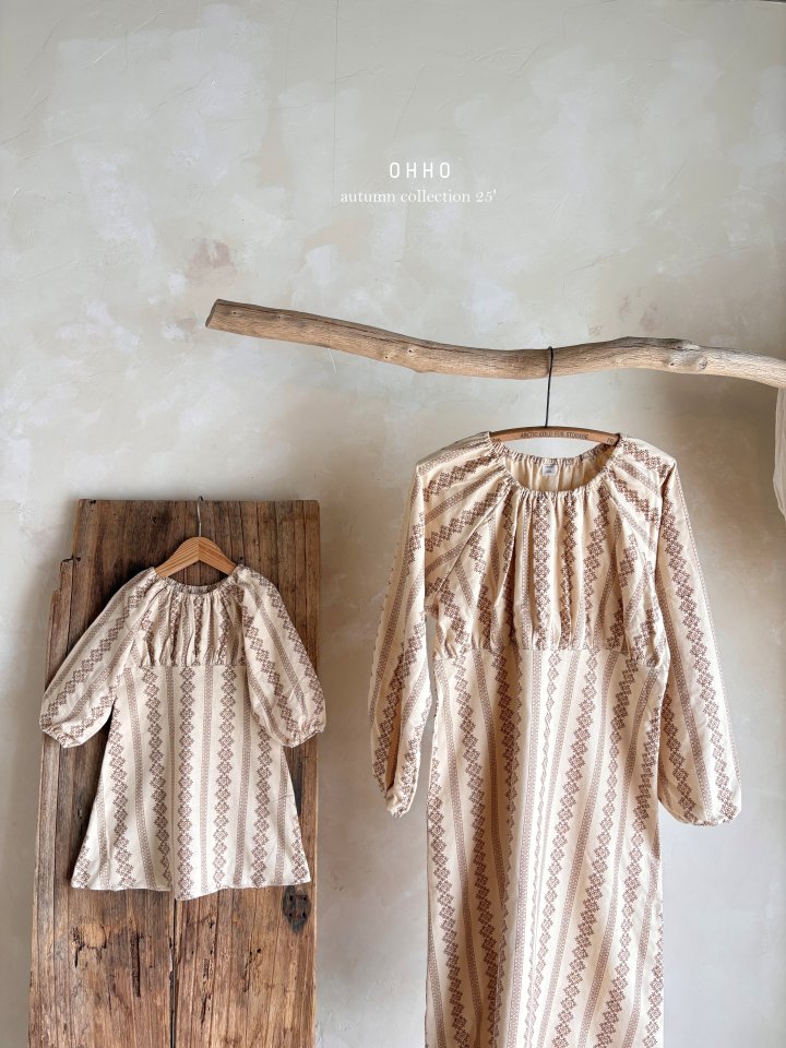 Ohho - Korean Children Fashion - #magicofchildhood - French Ethnic One-piece - 6