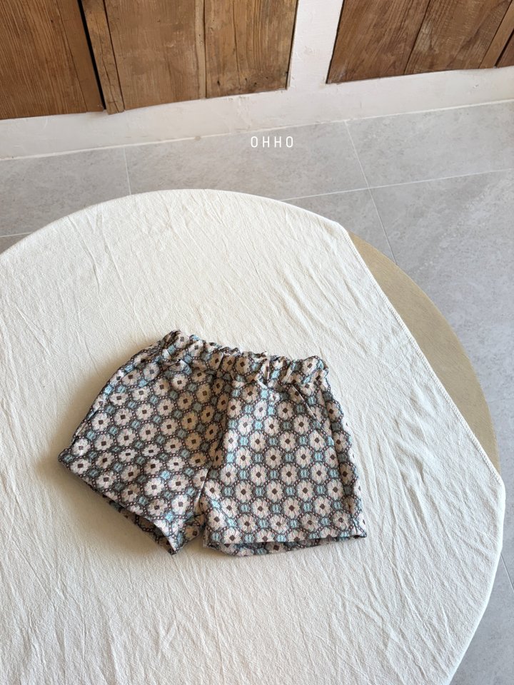 Ohho - Korean Children Fashion - #magicofchildhood - Louis Jacquard Pants - 5