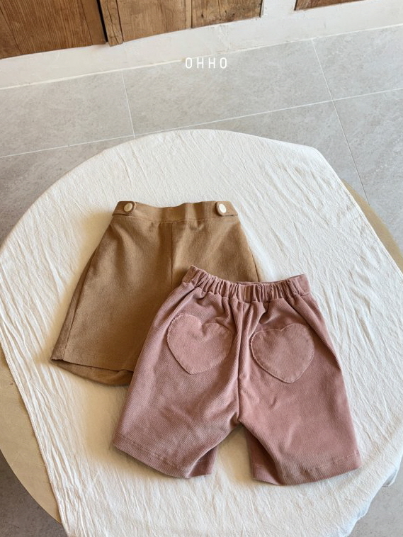 Ohho - Korean Children Fashion - #minifashionista - Heart Pants