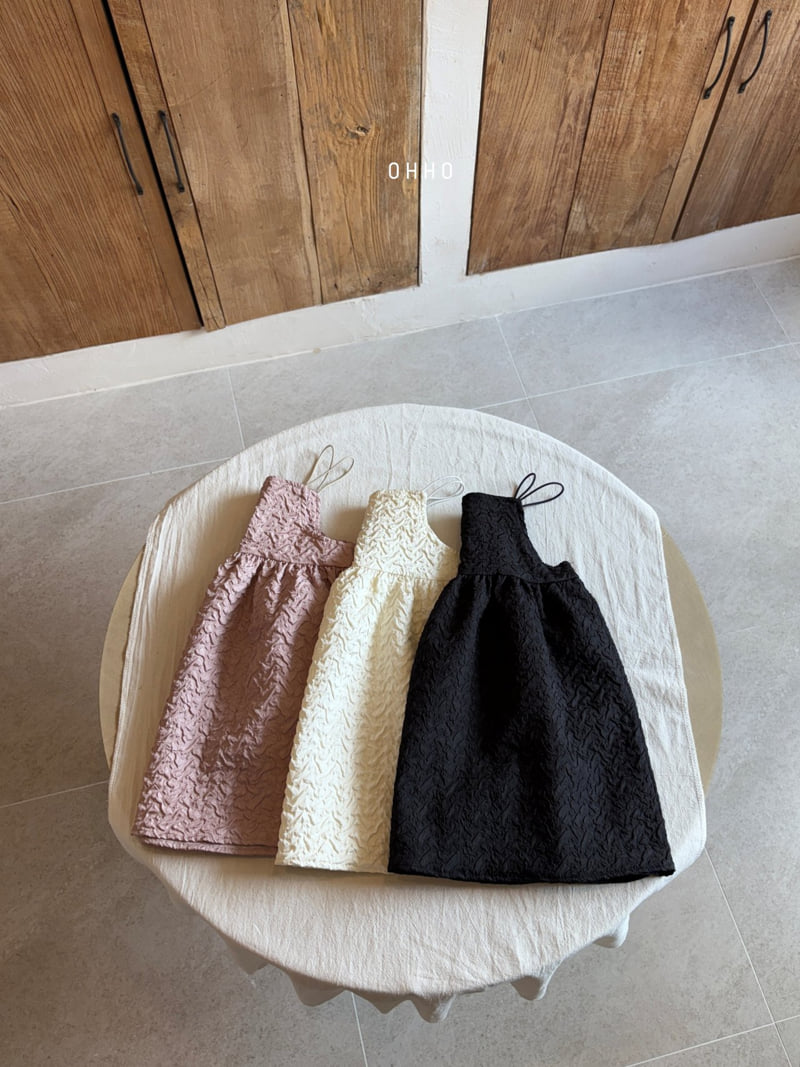 Ohho - Korean Children Fashion - #prettylittlegirls - Cecil Strap One-piece