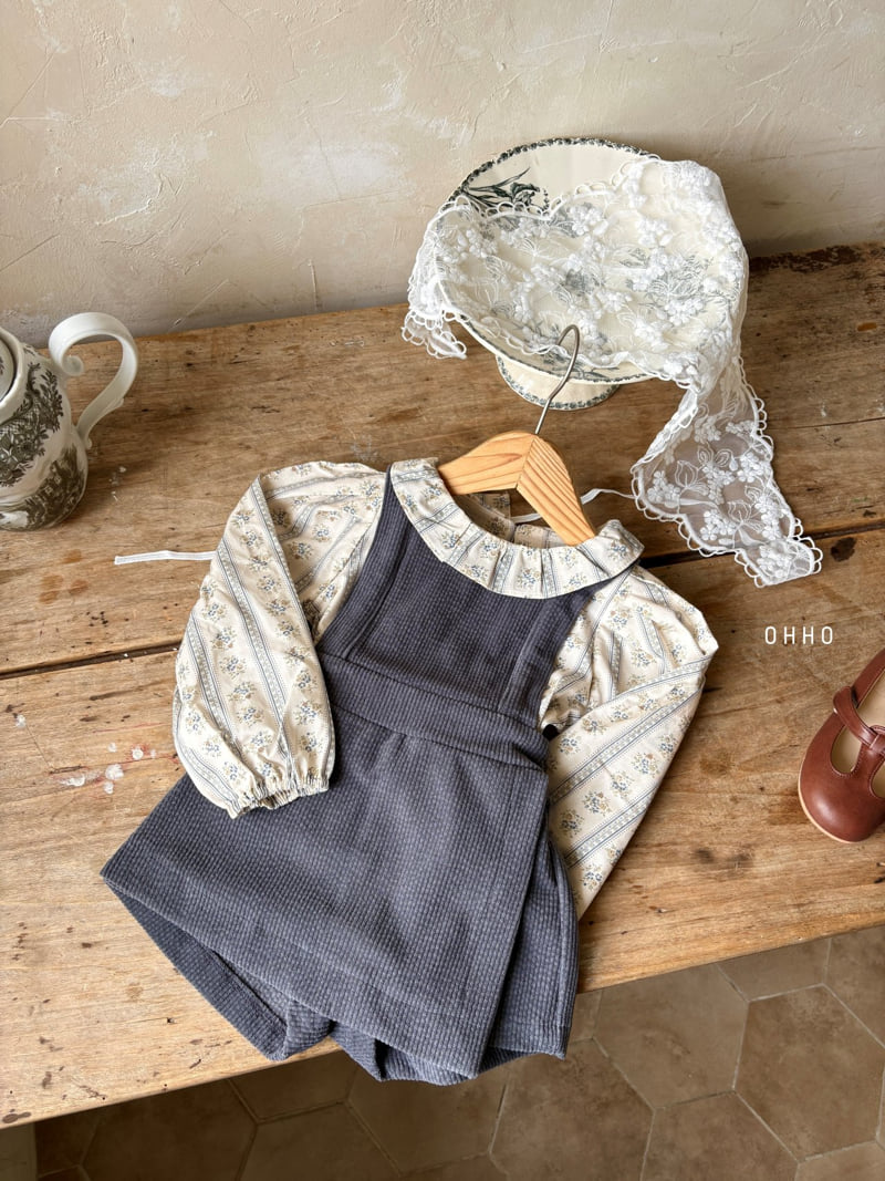 Ohho - Korean Children Fashion - #prettylittlegirls - Rose Frill Blouse - 11
