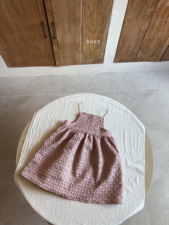 Ohho - Korean Children Fashion - #toddlerclothing - Cecil Strap One-piece - 4