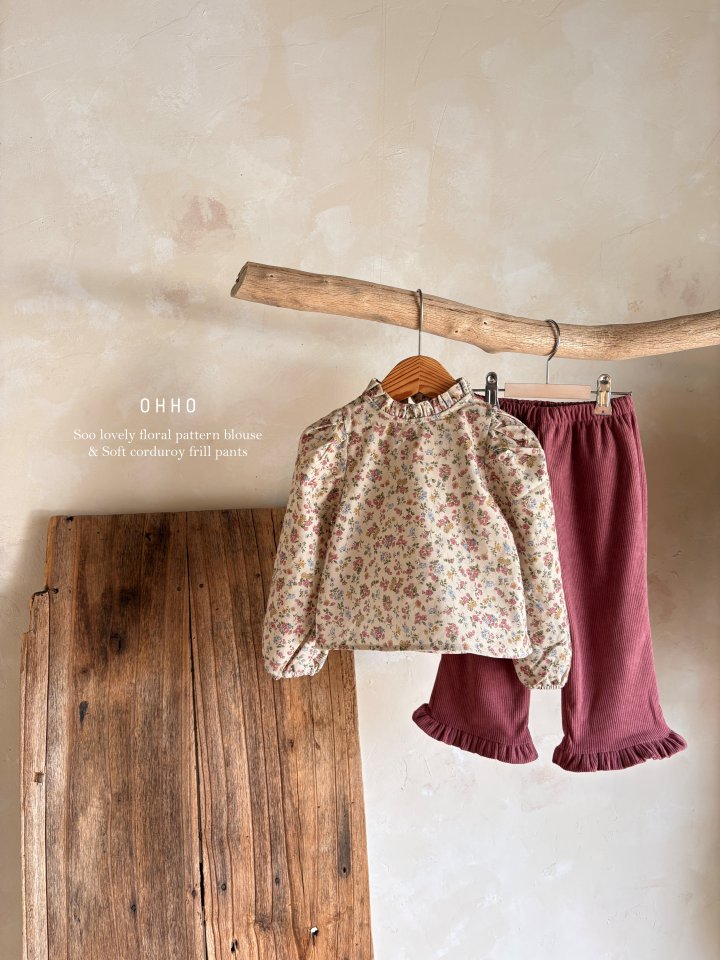 Ohho - Korean Children Fashion - #stylishchildhood - Soft Corduroy Frill Pants - 12