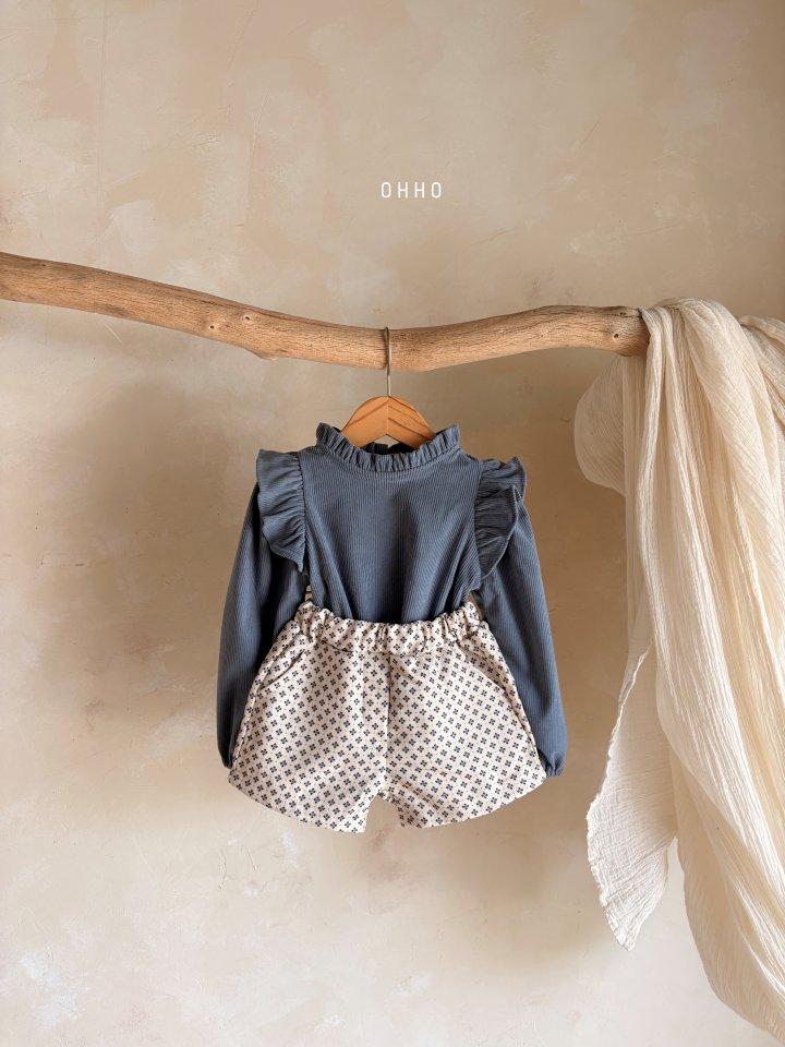 Ohho - Korean Children Fashion - #todddlerfashion - Louis Jacquard Pants - 8