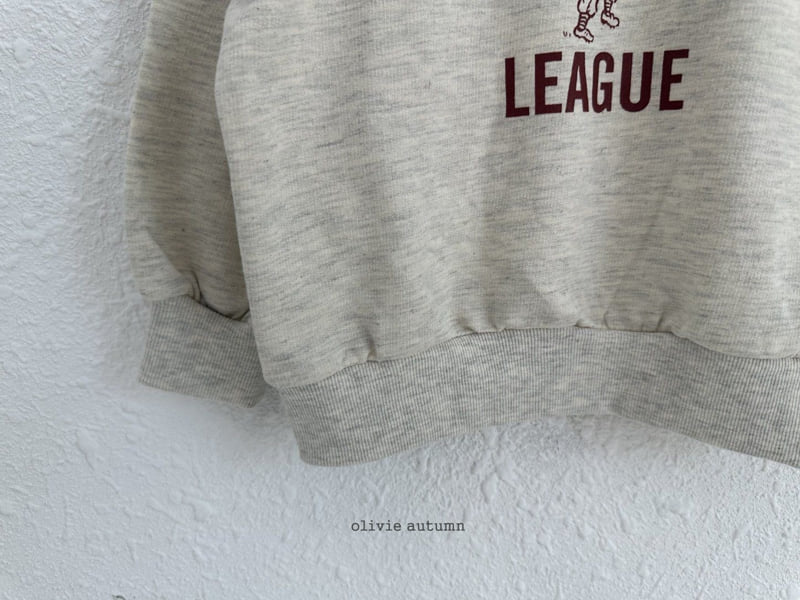 League Sweatshirt by Olivie for Child - view 5
