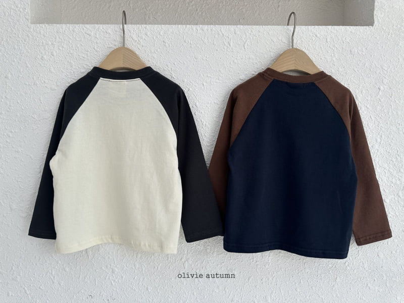 Olivie - Korean Children Fashion - #Kfashion4kids - 77 Raglan Tee - 2