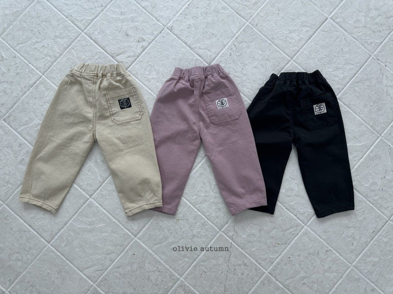 Olivie - Korean Children Fashion - #childofig - Terry Dart Pants - 3