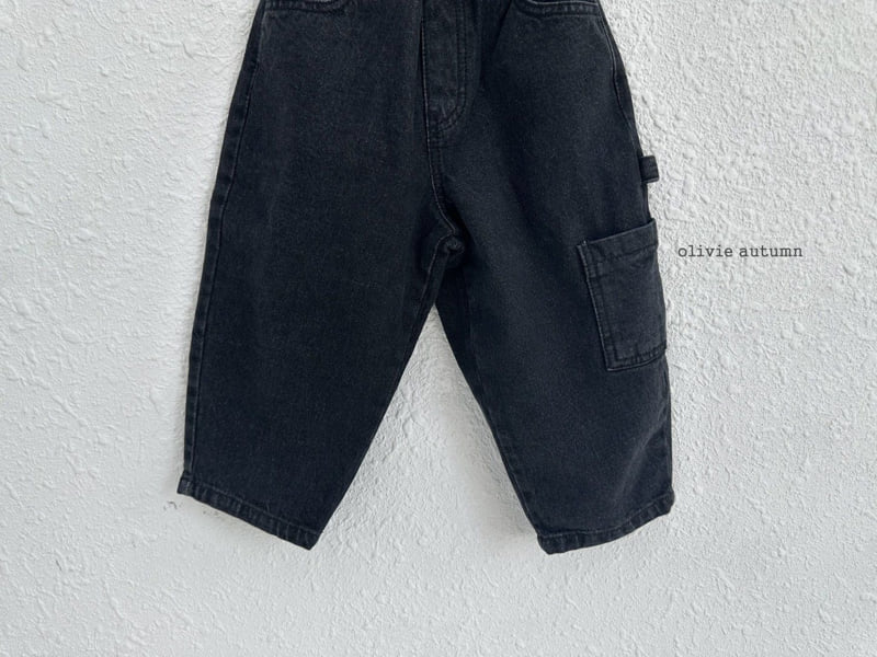 Olivie - Korean Children Fashion - #childrensboutique - Pocket Jeans - 6