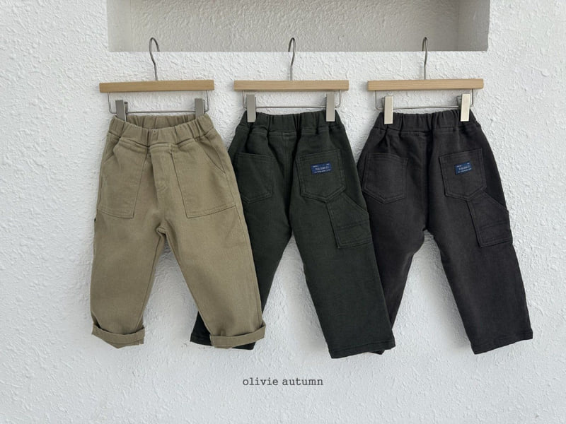 Olivie - Korean Children Fashion - #childofig - Carpenter Pants - 4