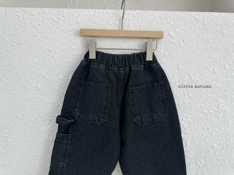 Olivie - Korean Children Fashion - #discoveringself - Pocket Jeans - 8