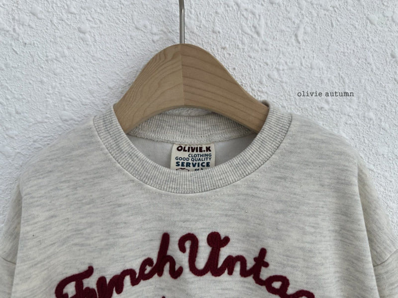 French Vintage Sweatshirt by Olivie for Child - view 4