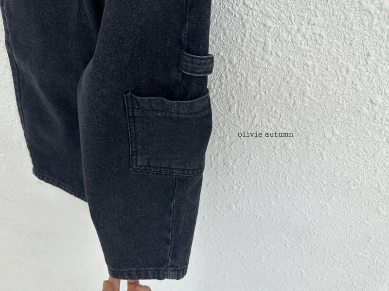 Olivie - Korean Children Fashion - #fashionkids - Pocket Jeans - 9