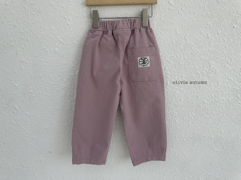 Olivie - Korean Children Fashion - #fashionkids - Terry Dart Pants - 8