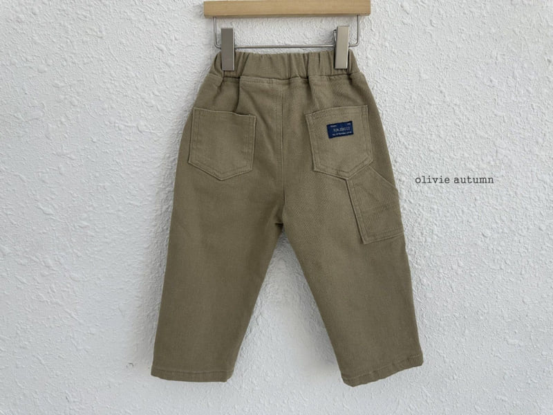 Olivie - Korean Children Fashion - #fashionkids - Carpenter Pants - 7